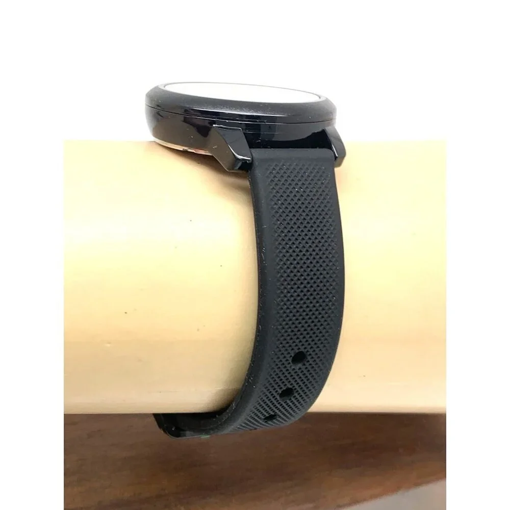Lacoste Women's Watch 2030042 Quartz Black Dial Textured Rubber Band 12.12 33mm